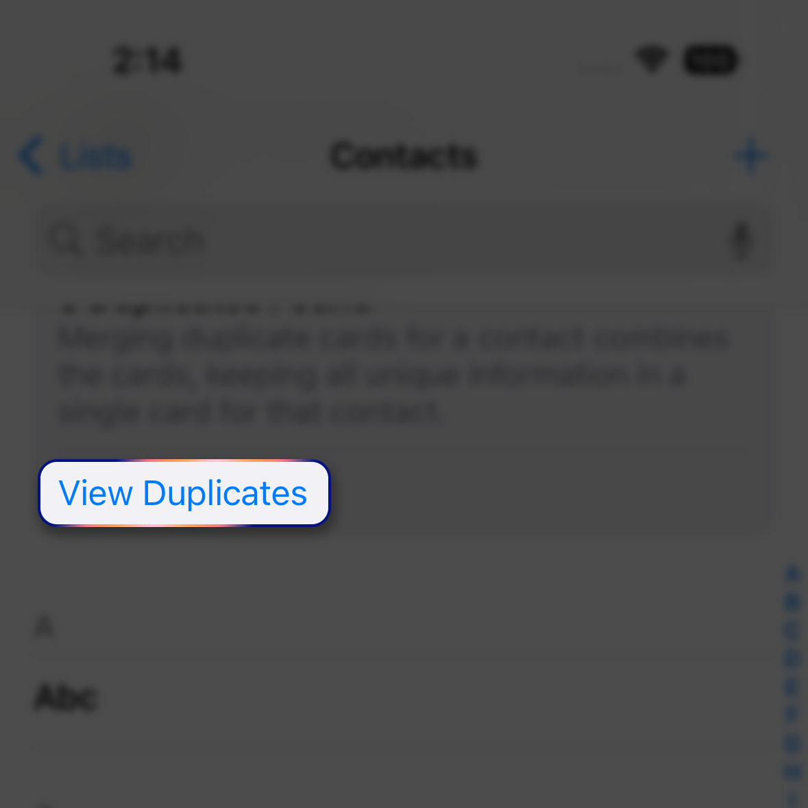 how to delete duplicate contacts in iphone 14 pro