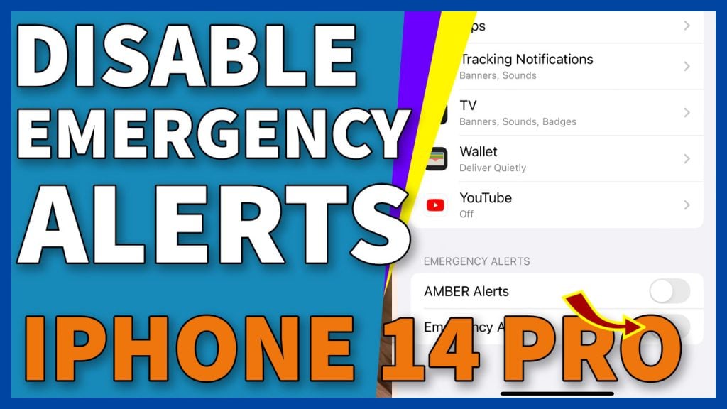 turn off emergency alerts iphone 14 pro 6 TheCellGuide