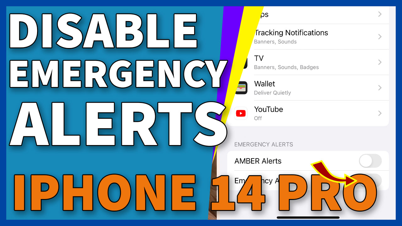 How To Shut Off Emergency Alerts On Ipad