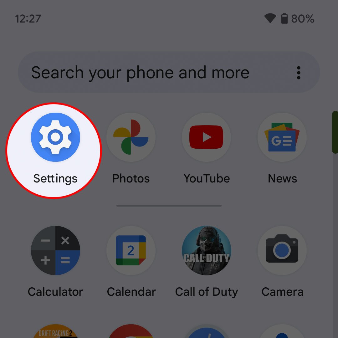 uninstall app google pixel7 1