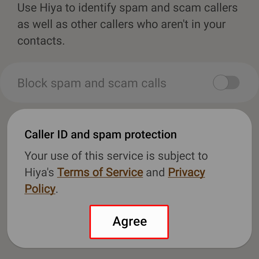 galaxy zflip4 caller ID spam protection5