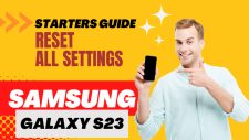 How to Reset All Settings Samsung Galaxy S23