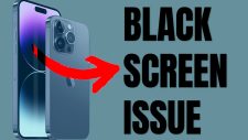 fix iphone black screen issue