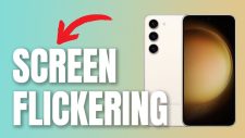 samsung galaxy screen flickering