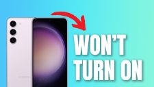 samsung galaxy wont turn on