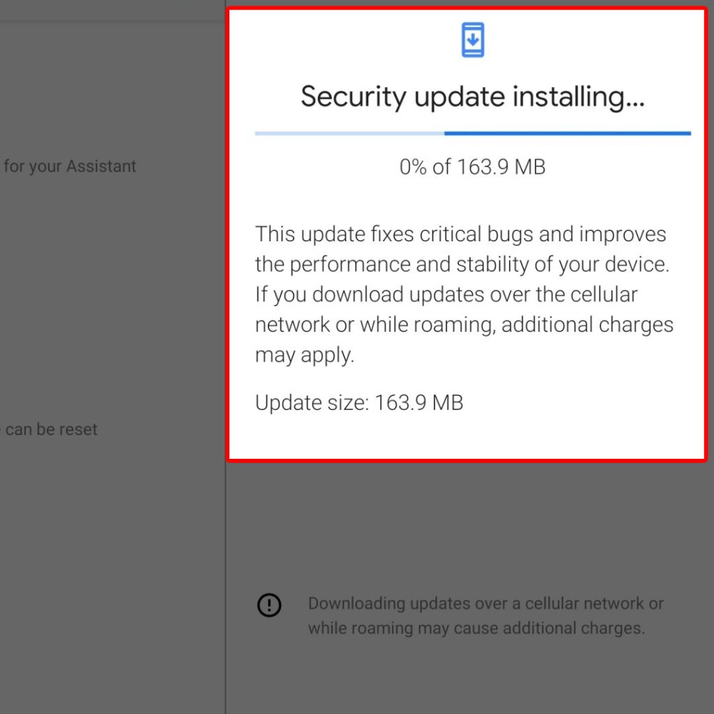 fix google pixel lagging issue update software