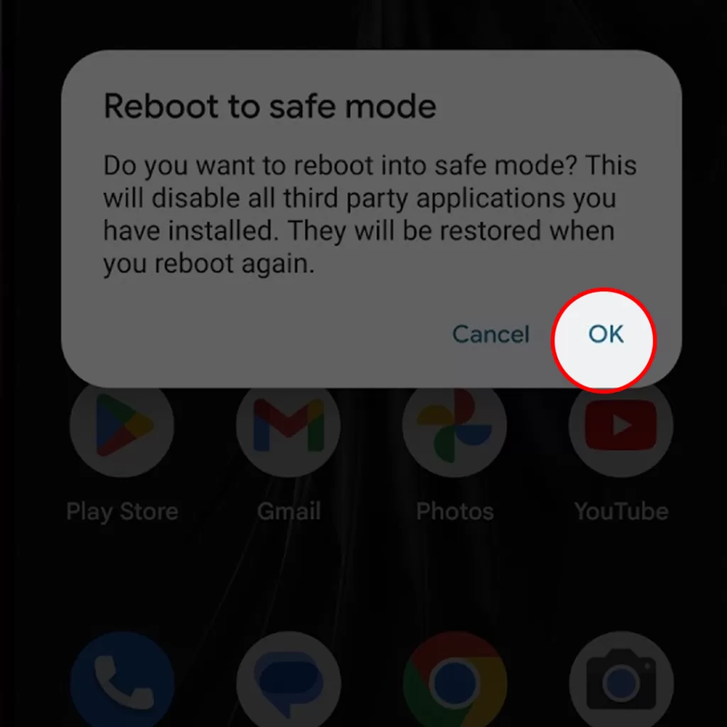 google pixel safe mode rebooting
