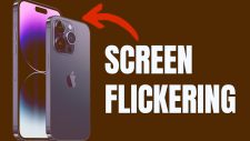 fix iphone screen flickering issue