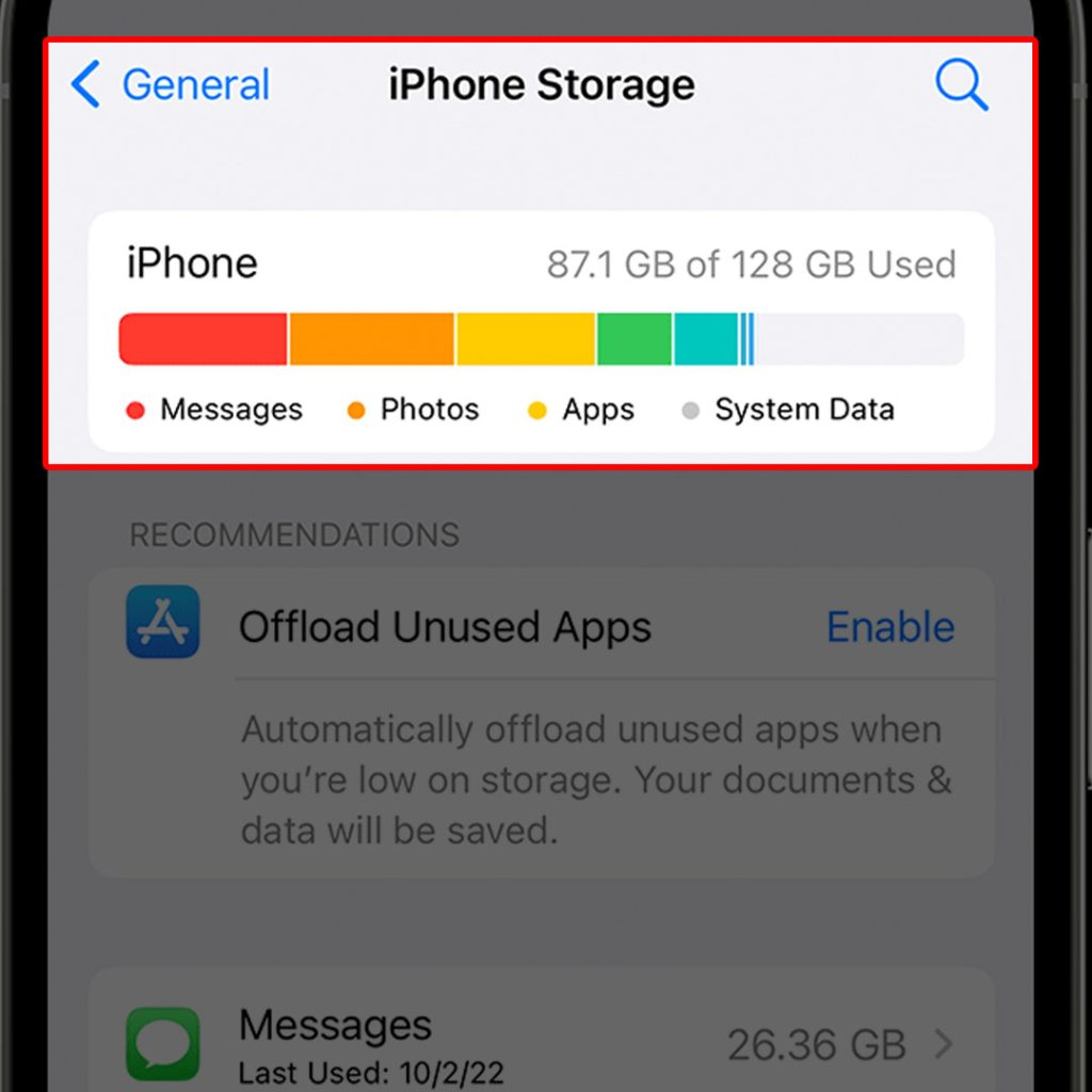 fix slow unresponsive iphone storage