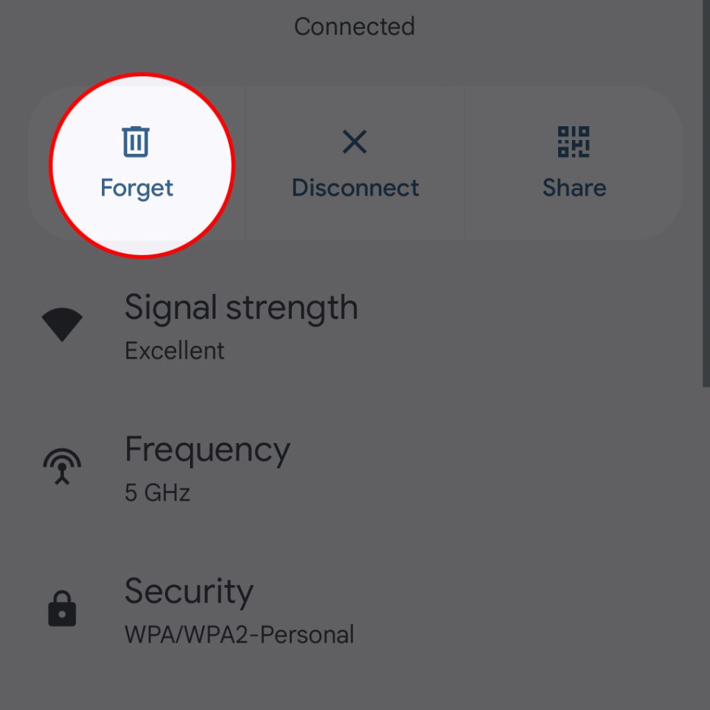 fix wifi problems google pixel forget reconnect wifi
