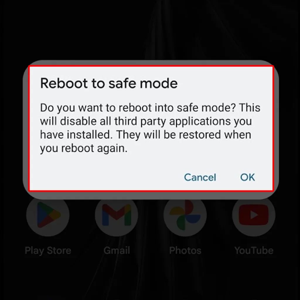 remove virus malware google pixel safe mode