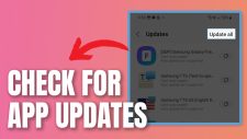 samsung galaxy check for app updates