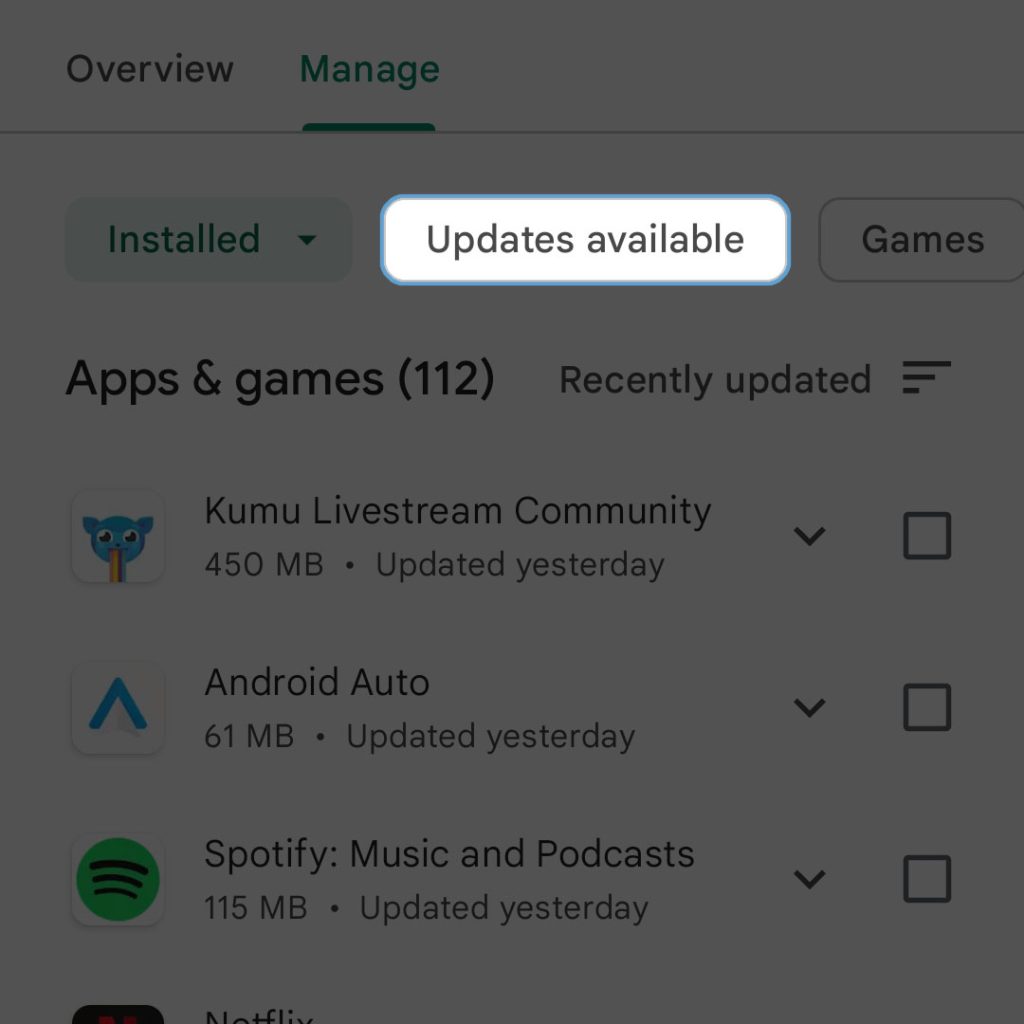 samsung galaxy manage apps available updates