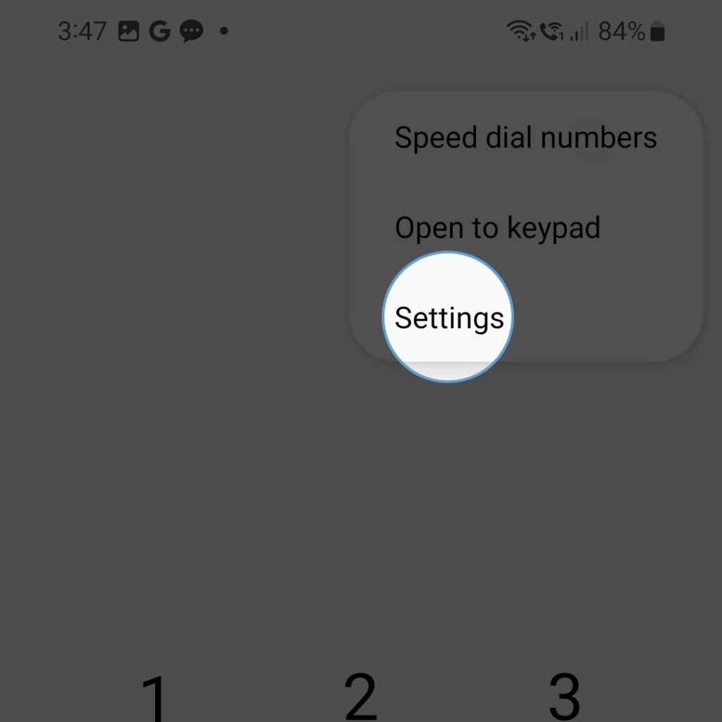 samsung galaxy phone app settings