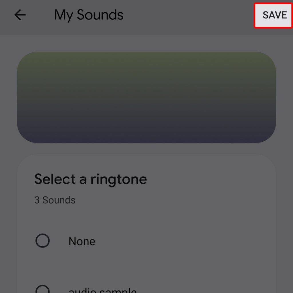 set song as ringtone google pixel save