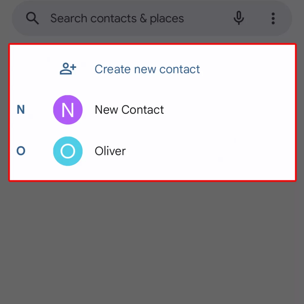 set speed dial contact google pixel choose contact2