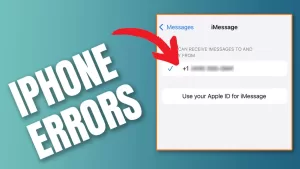Fix iPhone Displaying Errors or Unexpected Messages with a Master Reset