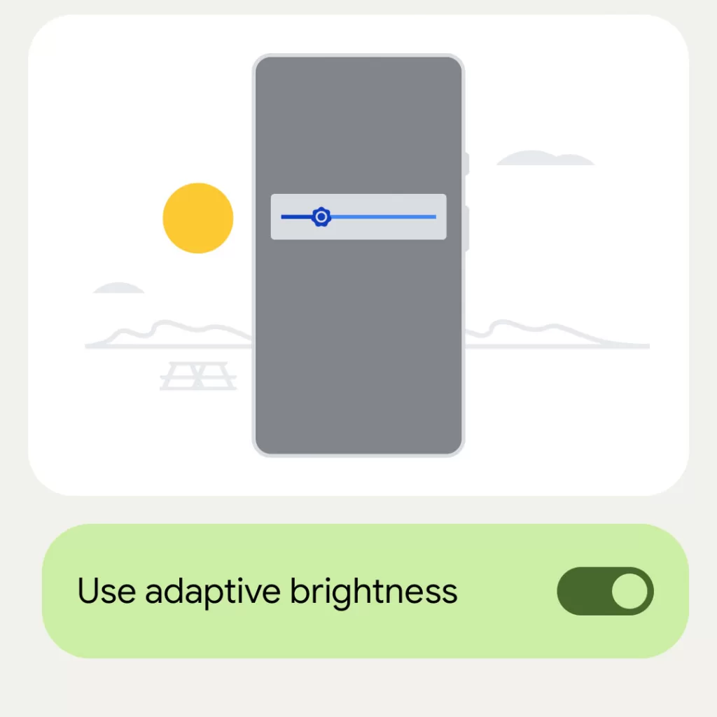 google pixel adaptive brightness 2