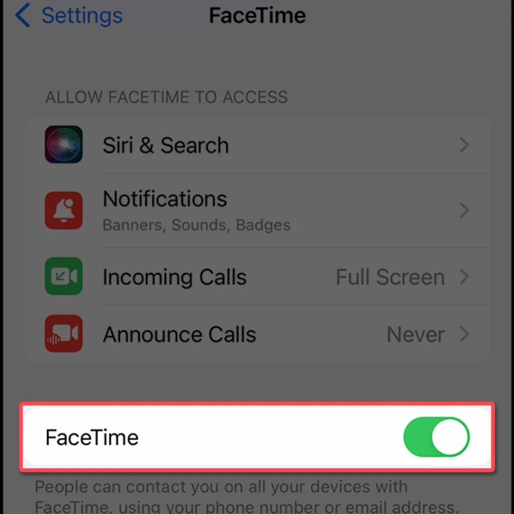 iphone facetime not connecting via cellular data 1