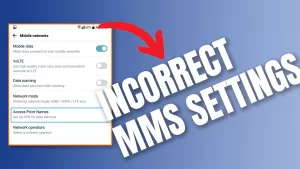 Incorrect MMS Settings Causing Texting Issues on Samsung Galaxy