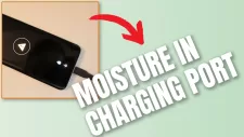 samsung galaxy moisture charging port
