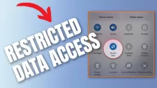 samsung galaxy restricted data access