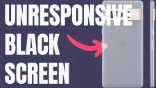 google pixel unresponsive black screen