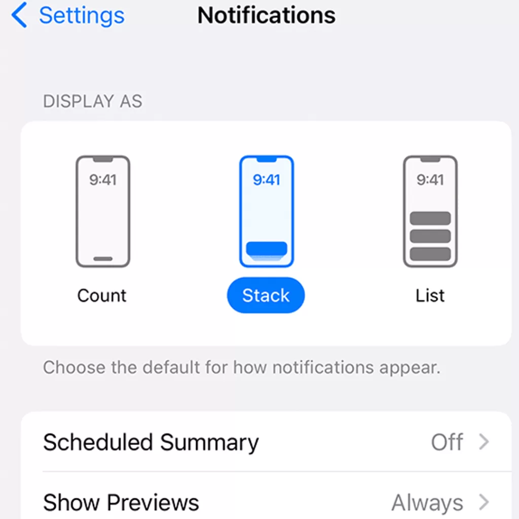 iphone notifications not showing 1