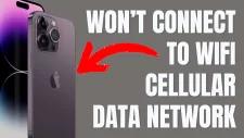 iphone wont connect wifi cellular