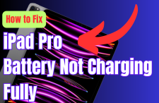 iPad Pro Battery Not Charging Fully