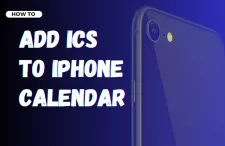 add ics to iphone calendar
