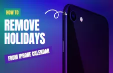 remove holidays from iphone calendar