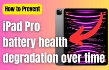 Prevent iPad Pro battery health degradation over time