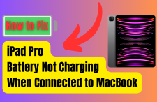 iPad Pro Battery Not Charging When Connected to MacBook