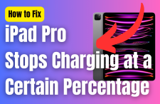 iPad Pro Stops Charging at a Certain Percentage