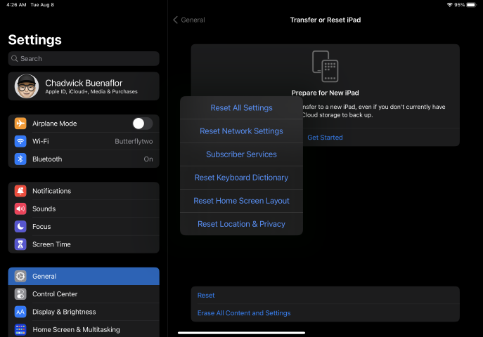 Why Your iPad Pro Stops Charging at a Certain Percentage and How to Fix It 5 Reset iPad Settings