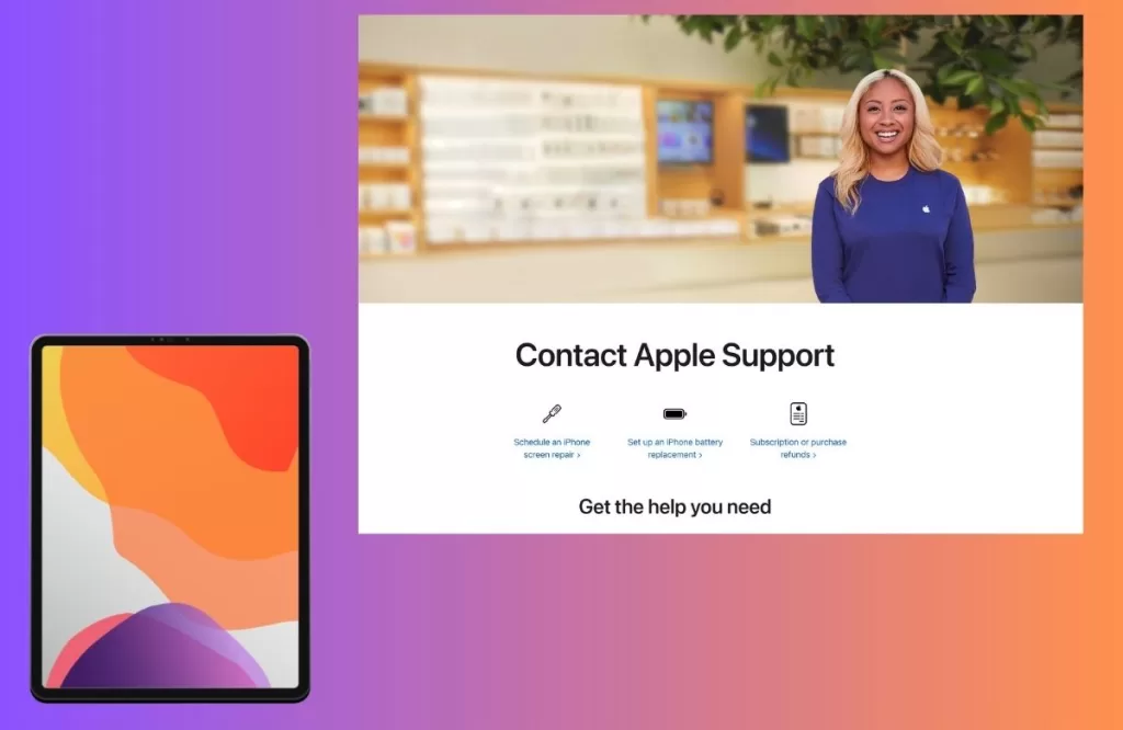 Contact Apple Support