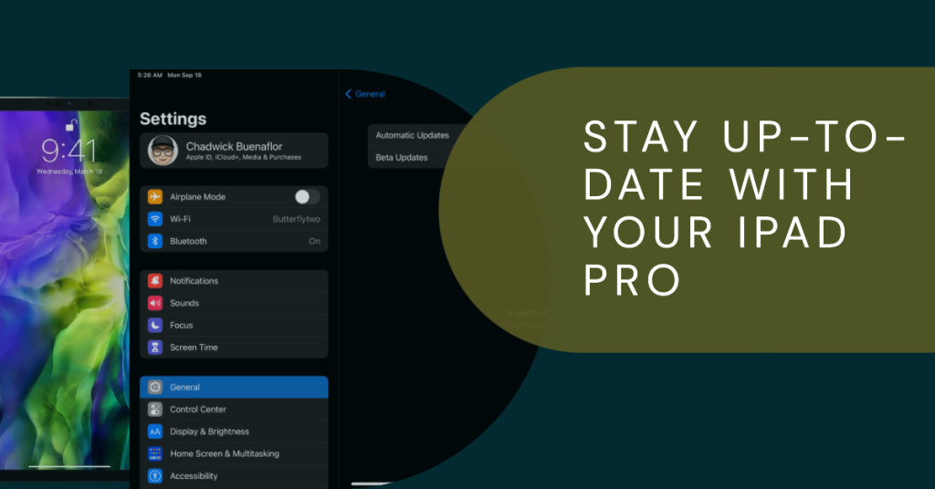 Update Your iPad Pro's Software