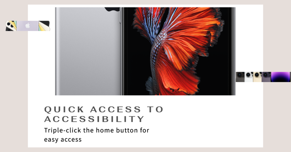 Triple-Click the Home Button