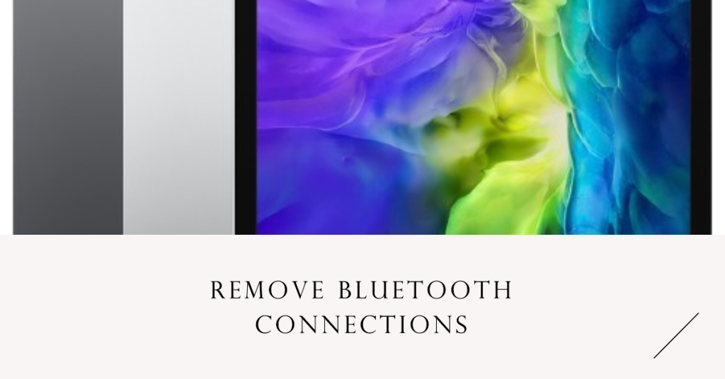Remove Bluetooth/headphone connections
