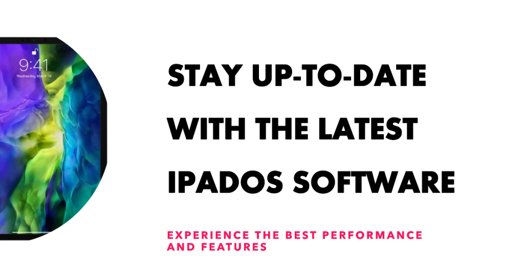 Update your iPadOS software