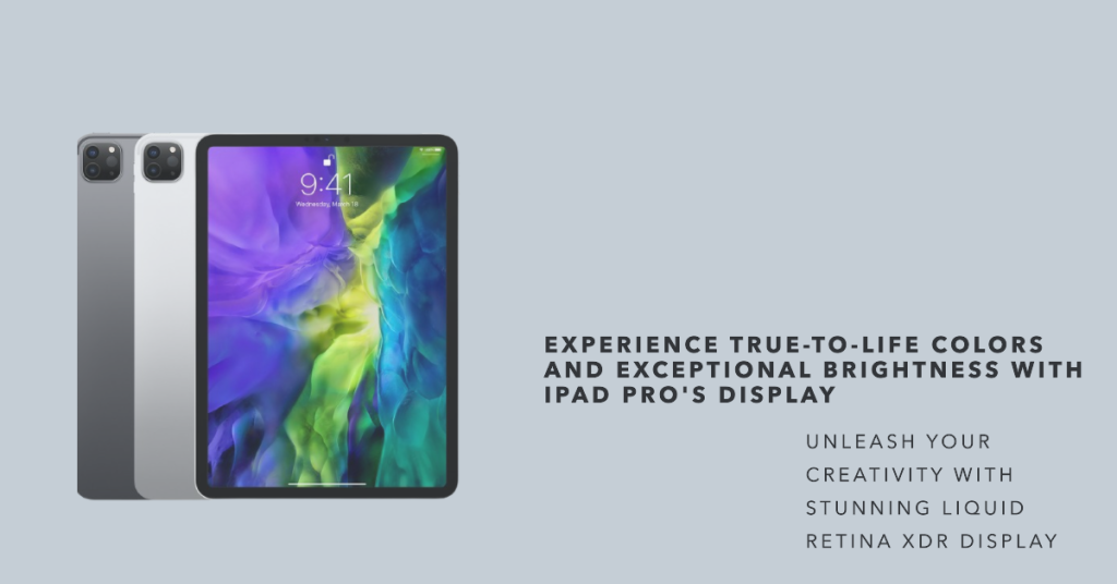 Unleash Your Imagination with the iPad Pro's Remarkable Display