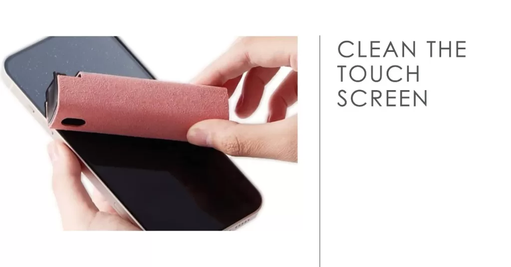 clean touchscreen