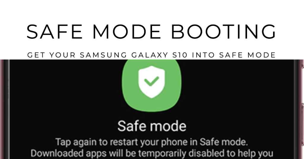 boot samsung s10 into safe mode