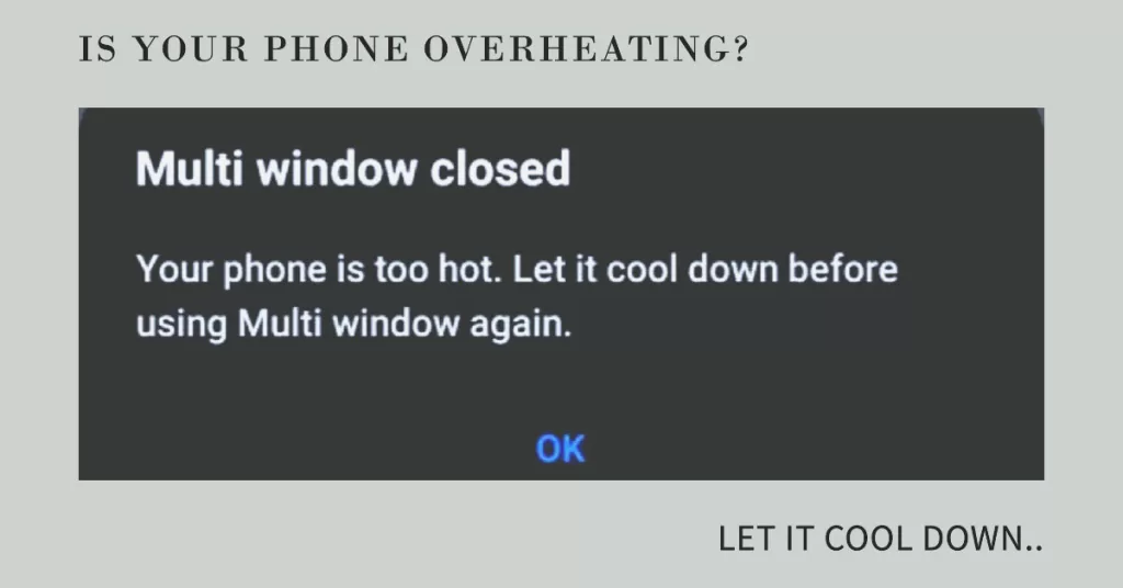 samsung phone overheating system crashes