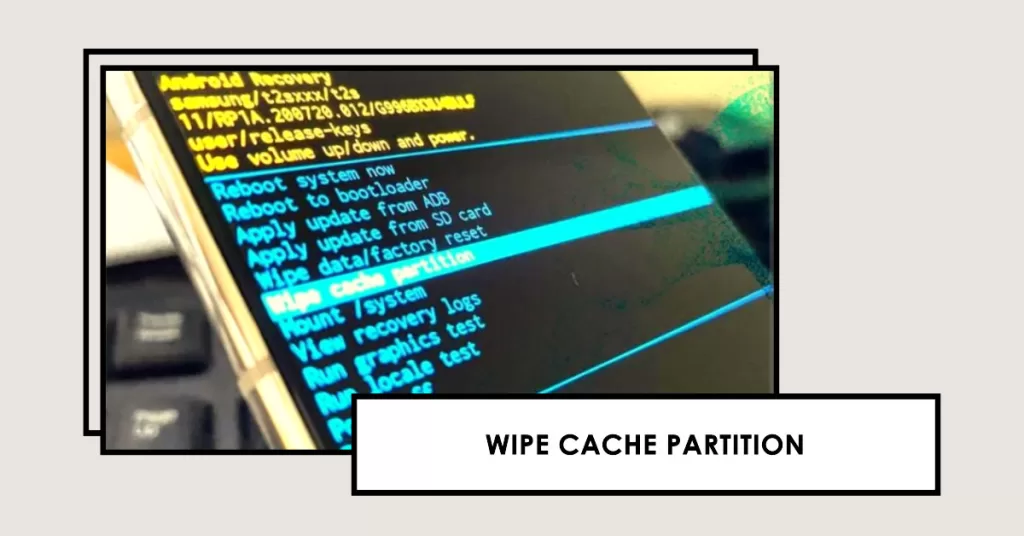 wipe cache partition samsung s10