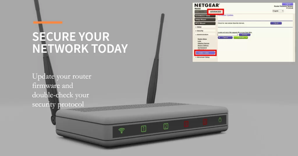 update router firmware