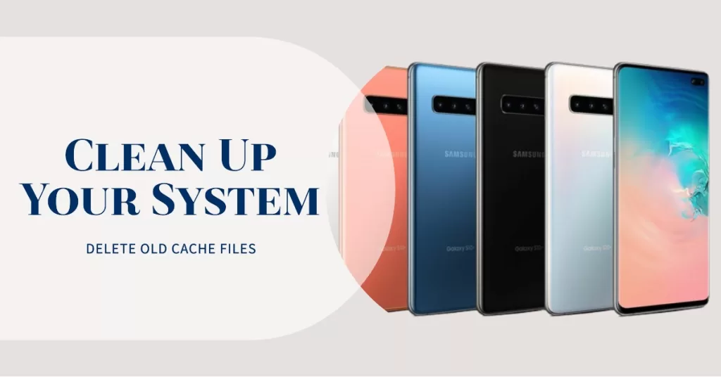 Delete the old system cache