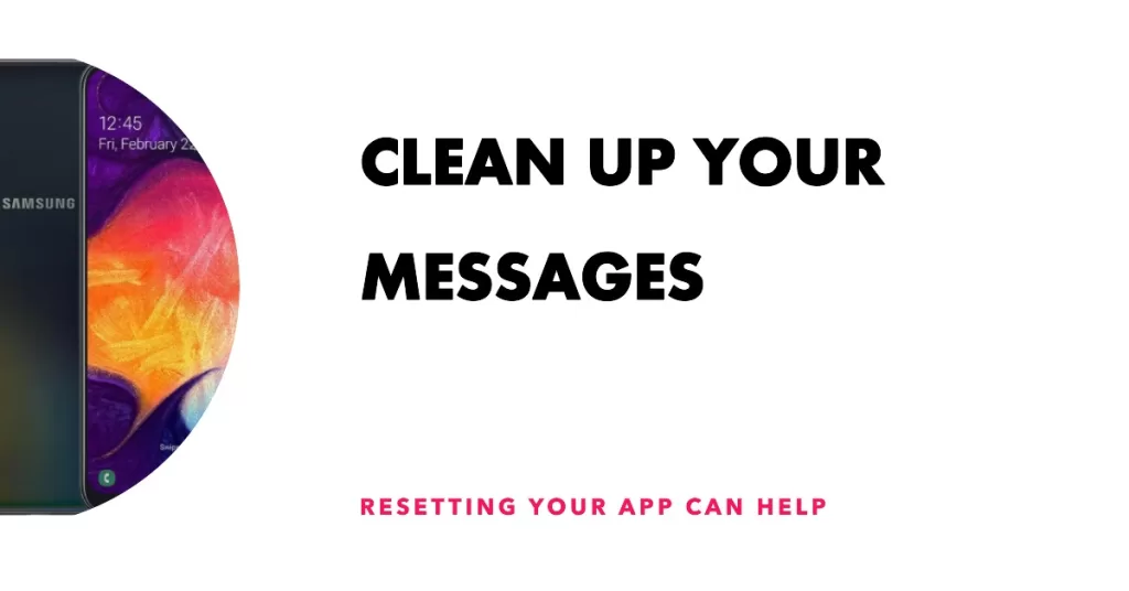 Reset Messages app