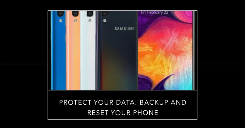 Backup your files and data and reset your phone